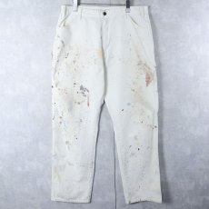 画像2: Dickies ペンキペイント コットンペインターパンツ W37 (2)
