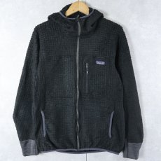 画像1: 90's Patagonia Rシリーズ R3 リバーシブルフーディ BLACK (1)