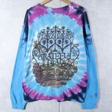 画像2: 90's GRATEFUL DEAD USA製 タイダイ ロックバンドロンT XL (2)