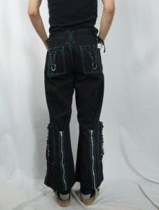画像3: TRIPP NYC ボンテージ カーゴパンツ BLACK W28-31 (3)