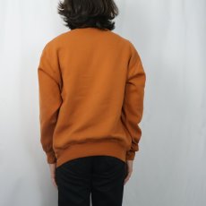 画像3: 90's RUSSELL ATHLETIC USA製 "TEXAS" 前V プリントスウェット L (3)