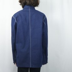 画像3: 80's Carhartt USA製 デニムカバーオール SIZE46 (3)