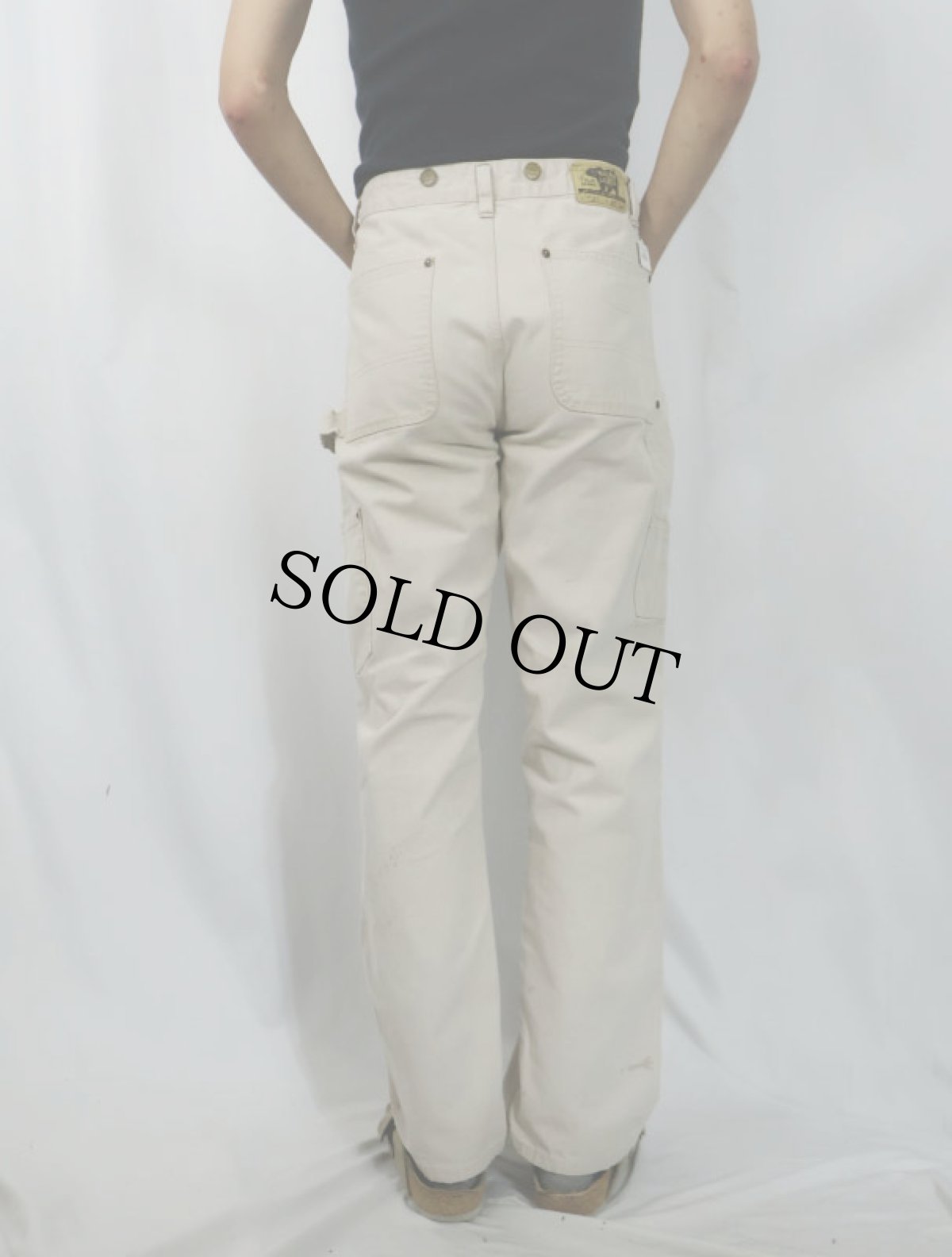 画像3: POLO Ralph Lauren ダブルニー ダックペインターパンツ W35 (3)