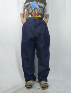 画像3: 90〜2000's BIG BEN デニムペインターパンツ フラッシャー付き DEADSTOCK W40 (3)