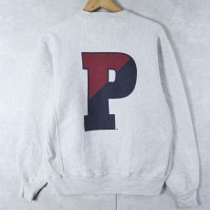 画像1: 2000's Champion REVERSE WEAVE "PENNSYLVANIA" プリントスウェット S (1)