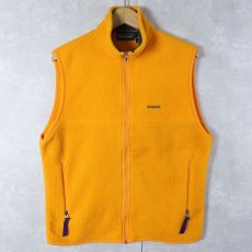 画像1: 90's Patagonia USA製 シンチラフリースベスト M (1)
