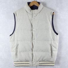 画像2: Ralph Lauren RUGBY ワッペン付き リバーシブル コットンダウンベスト (2)