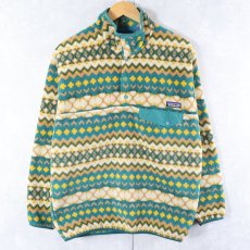 画像1: 2015AW Patagonia 総柄 スナップT M (1)