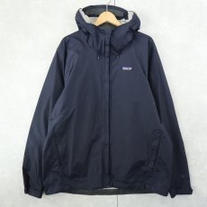 画像1: 2016SS Patagonia トレントシェルジャケット NAVY XL (1)