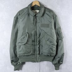 画像1: 80's U.S.AIR FORCE CWU-45/P フライトジャケット LARGE (1)