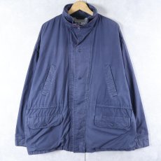 画像1: 90's POLO SPORTING GOODS by RALPH LAUREN コットンマウンテンパーカー NAVY L (1)