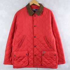 画像1: POLO Ralph Lauren 中綿入り キルティングジャケット L (1)