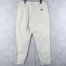 画像2: 90's Wrangler USA製 コットンペインターパンツ W37 (2)