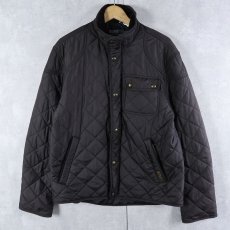 画像1: POLO Ralph Lauren 中綿入り キルティング ジャケット BLACK M (1)