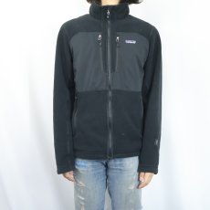 画像2: 2000's Patagonia Rシリーズ R3 フリースジャケット BLACK M (2)
