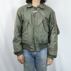 画像2: 80's U.S.AIR FORCE CWU-45/P フライトジャケット SMALL (2)