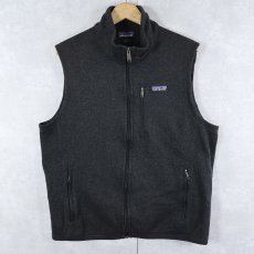 画像1: 2017AW Patagonia ベターセーター ベスト BLACK L (1)