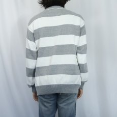 画像3: POLO Ralph Lauren ボーダー柄 コットンニットセーター XXL (3)