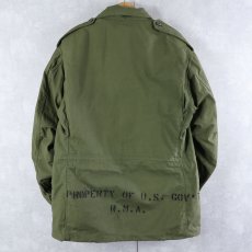 画像2: 70's U.S.ARMY M-65 フィールドジャケット 3rd グレーライナー キルティングライナー付き MEDIUM (2)