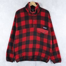 画像1: 2014AW Patagonia ブロックチェック柄 スナップT M (1)