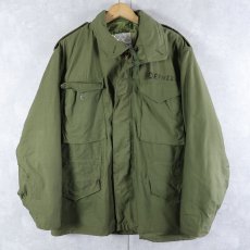 画像1: 70's U.S.ARMY M-65 フィールドジャケット 3rd グレーライナー キルティングライナー付き MEDIUM (1)