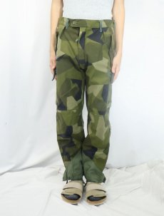 画像2: スウェーデン軍 M-90 スプリンターカモ フィールドパンツ (2)