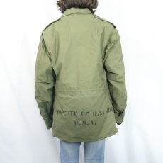 画像4: 70's U.S.ARMY M-65 フィールドジャケット 3rd グレーライナー キルティングライナー付き MEDIUM (4)