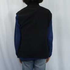 画像3: 2000's Patagonia シンチラフリースベスト BLACK L (3)
