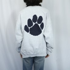 画像4: 90's RUSSELL ATHLETIC USA製 "HIGH COTTON" 前V バックプリントスウェット XL (4)