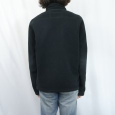画像3: 2000's Patagonia Rシリーズ R3 フリースジャケット BLACK M (3)