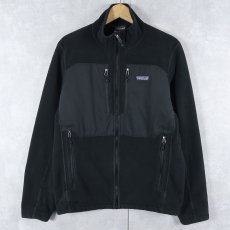 画像1: 2000's Patagonia Rシリーズ R3 フリースジャケット BLACK M (1)