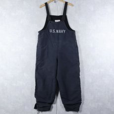 画像1: 40's WWII  U.S.NAVY M43 ステンシル入り デッキパンツ SMALL (1)