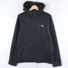画像1: 2013AW Patagonia ベターセーター フーディー BLACK M (1)