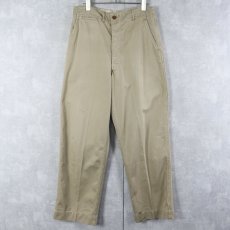 画像1: 40's U.S.ARMY チノトラウザーズ W31 (1)