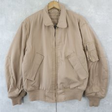 画像1: 90's U.S.ARMY CVC ノーメックス タンカースジャケット TAN MEDIUM-REGULAR (1)