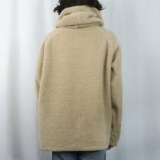 画像3: Witt Wear USA製 ボアフリースフーディー L (3)