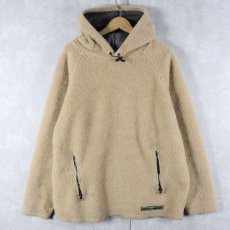 画像1: Witt Wear USA製 ボアフリースフーディー L (1)