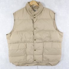 画像1: 80's L.L.Bean ナイロンダウンベスト (1)