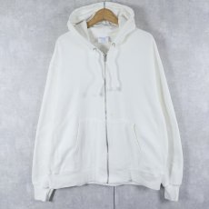 画像1: Champion REVERSE WEAVE 無地スウェットジップパーカー XL (1)