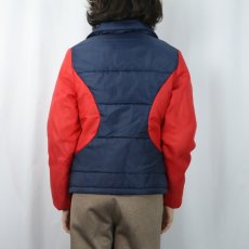 画像3: 80's TRAILMASTER 切り替えデザイン 中綿入り ナイロンスキージャケット L (3)