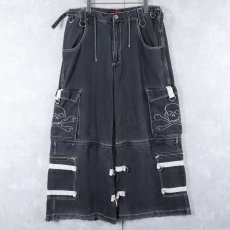 画像1: TRIPP NYC ボンテージカーゴパンツ BLACK M (1)
