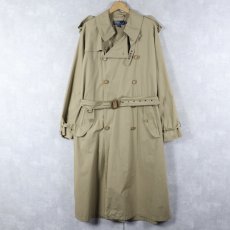画像1: POLO Ralph Lauren コットントレンチコート M (1)