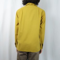画像3: 60's PENDLETON ウールオープンカラーシャツ S (3)