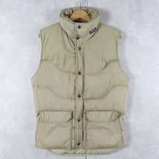 画像1: 90's JANSPORT USA製 ナイロンダウンベスト M (1)