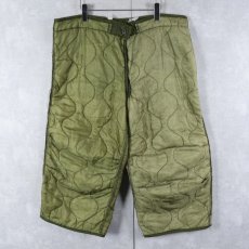 画像1: 70's U.S.ARMY M-65 キルティングライナーパンツ MEDIUM-SHORT (1)