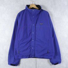画像1: 80's Patagonia USA製 シェルドシンチラジャケット L (1)