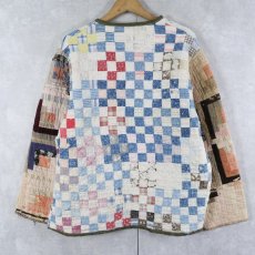 画像2: Scofield パッチワーク キルティングジャケット (2)