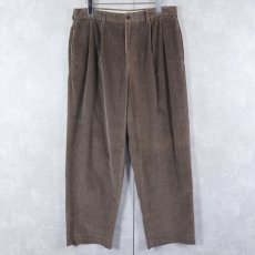 画像1: 90's Brooks Brothers 2タックコーデュロイパンツ W31 (1)