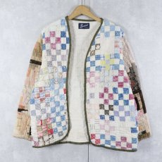 画像1: Scofield パッチワーク キルティングジャケット (1)