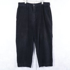 画像1: 90's POLO Ralph Lauren "POLO CORDS" コーデュロイパンツ BLACK W35 (1)
